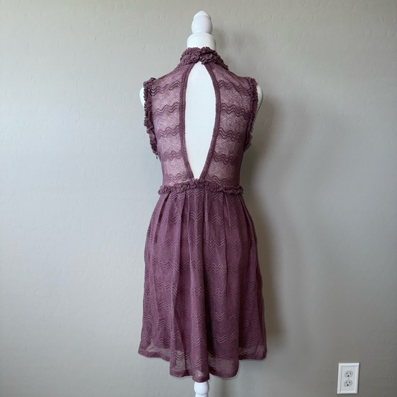 Modcloth Minuet Laced Open Back Dress - Picture 7 of 10